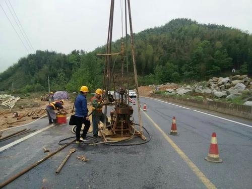 民丰地基下沉加固